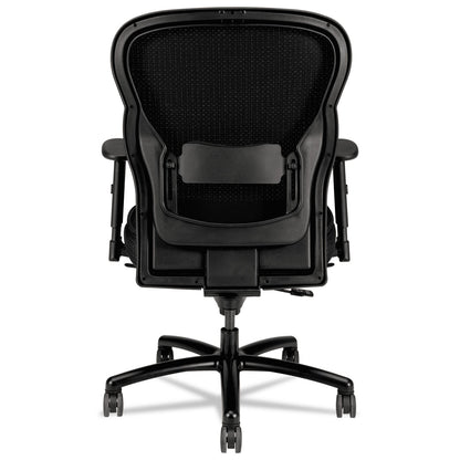 HON Wave Mesh Big and Tall Chair, Supports Up to 450 lb, 19.25" to 22.25" Seat Height, Black
