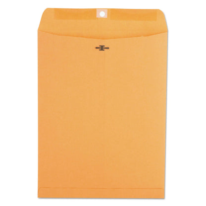 Universal Kraft Clasp Envelope, #93, Square Flap, Clasp/Gummed Closure, 9.5 x 12.5, Brown Kraft, 100/Box