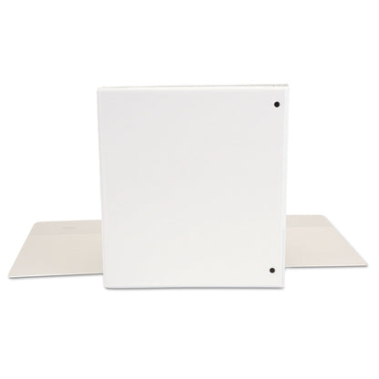 Universal Economy Round Ring View Binder, 3 Rings, 1" Capacity, 11 x 8.5, White