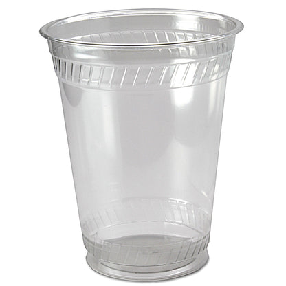Fabri-Kal Kal-Clear PET Cold Drink Cups, 16 oz to 18 oz, Clear, 50/Sleeve, 20 Sleeves/Carton