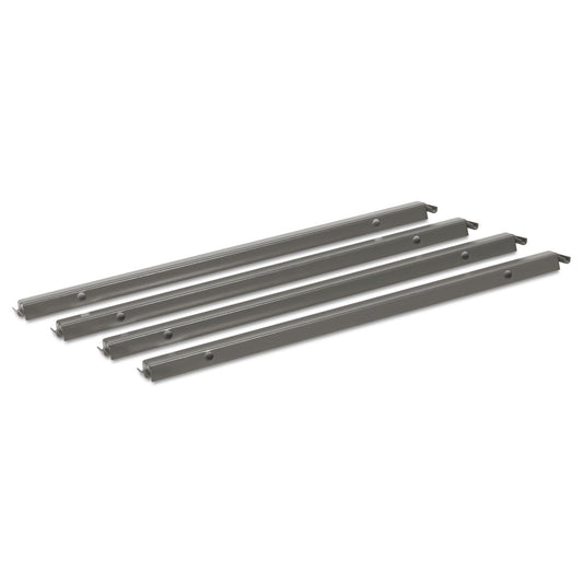 HON Single Cross Rails for HON 30" and 36" Wide Lateral Files, Gray, 4/Pack
