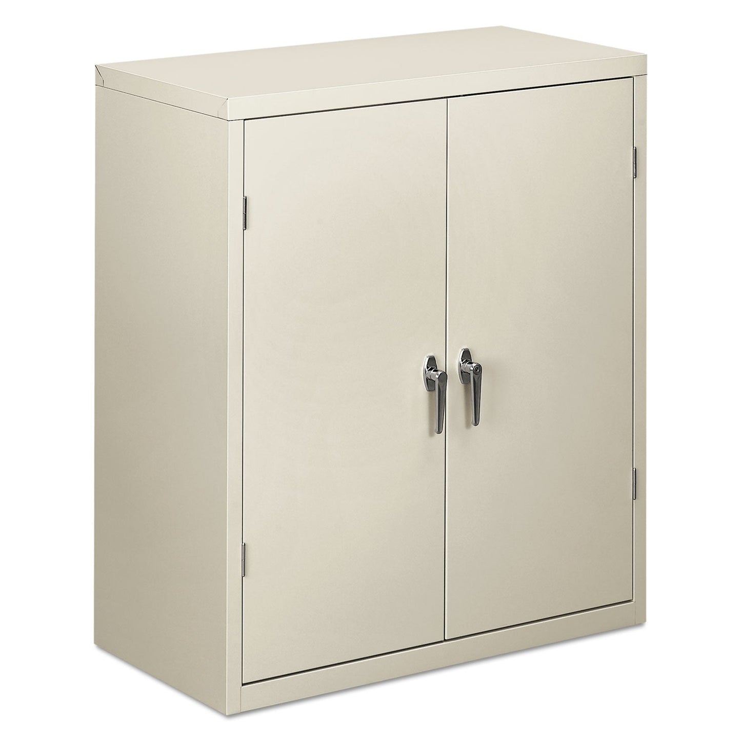 HON Assembled Storage Cabinet, 36w x 18 1/8d x 41 3/4h, Light Gray