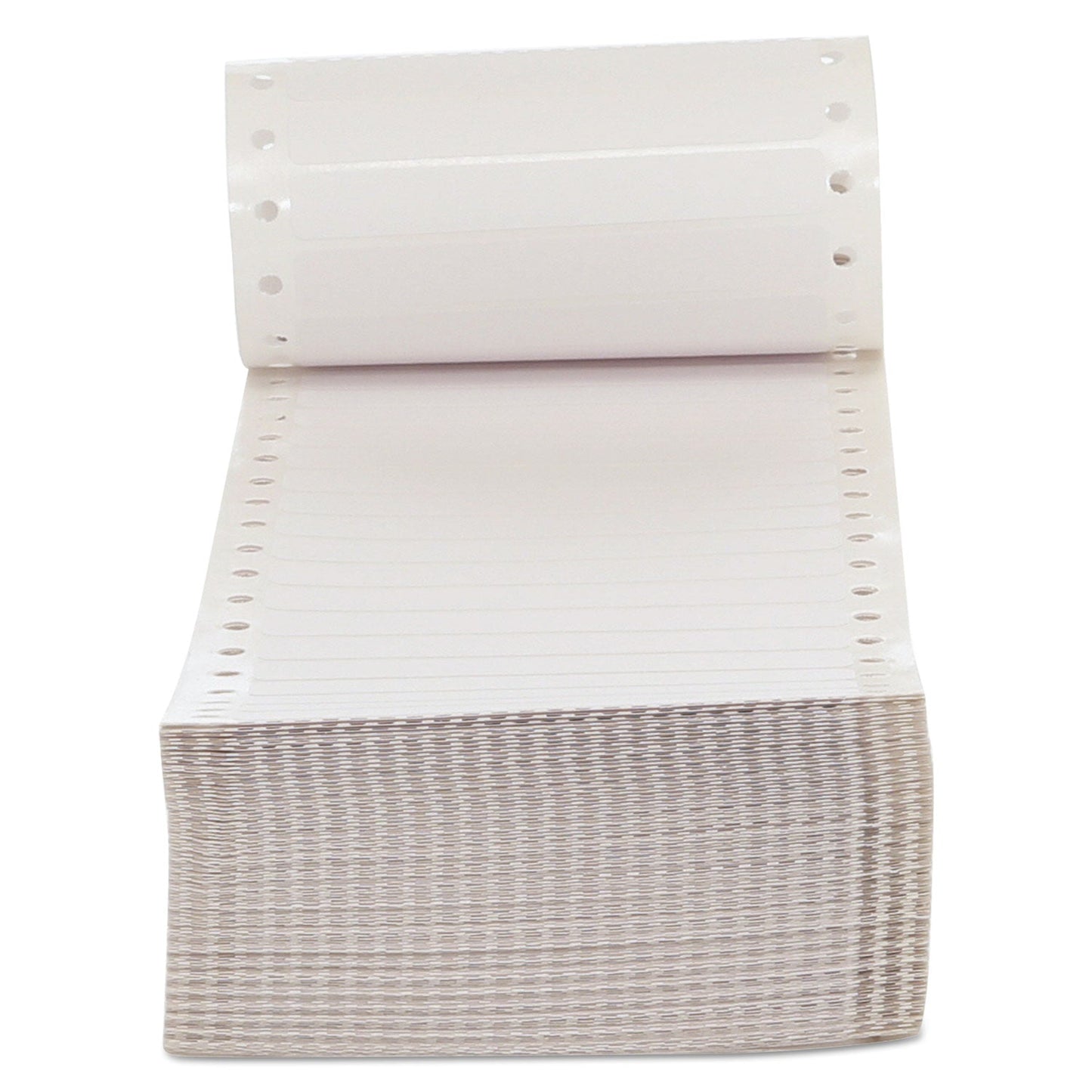 Universal Dot Matrix Printer Labels, Dot Matrix Printers, 0.44 x 3.5, White, 5,000/Box