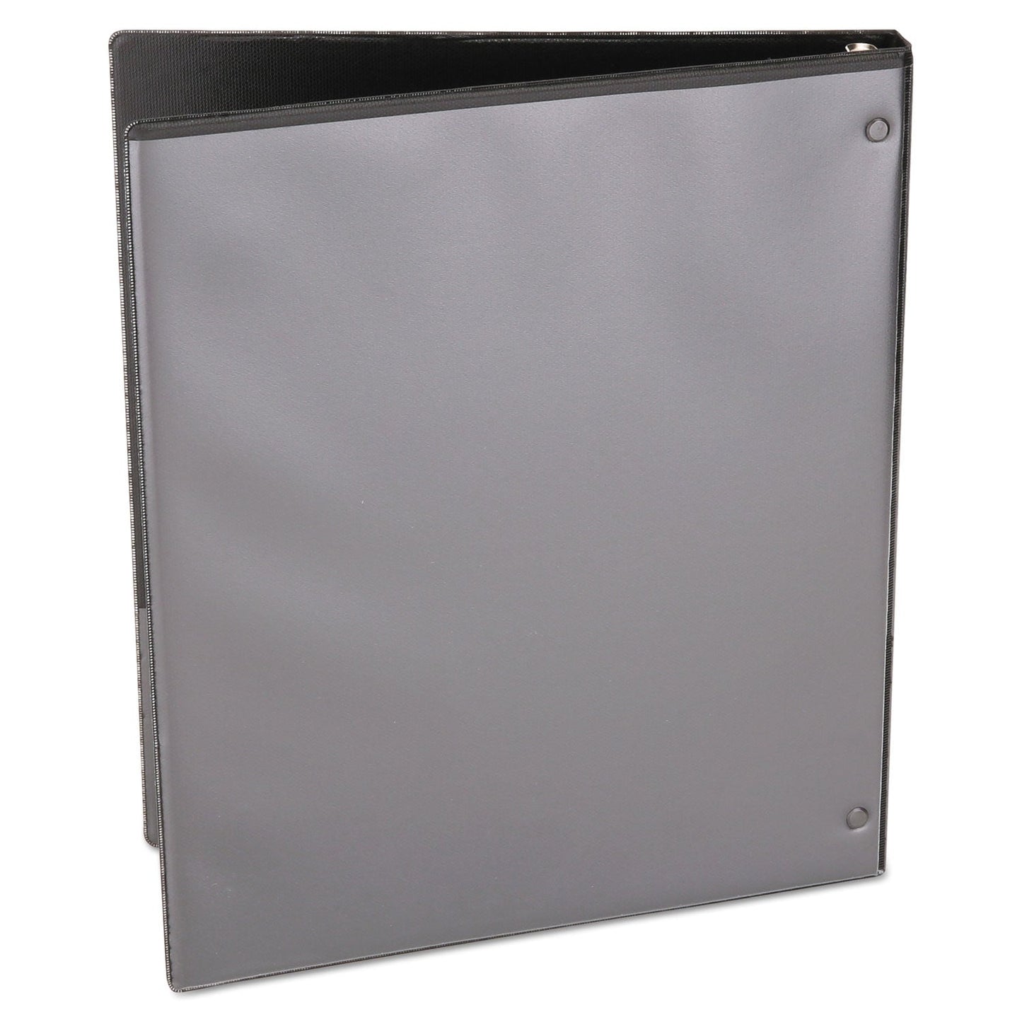 Universal Economy Round Ring View Binder, 3 Rings, 0.5" Capacity, 11 x 8.5, Black