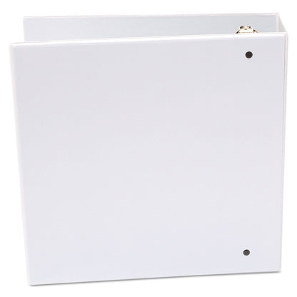 Universal Economy Round Ring View Binder, 3 Rings, 3" Capacity, 11 x 8.5, White