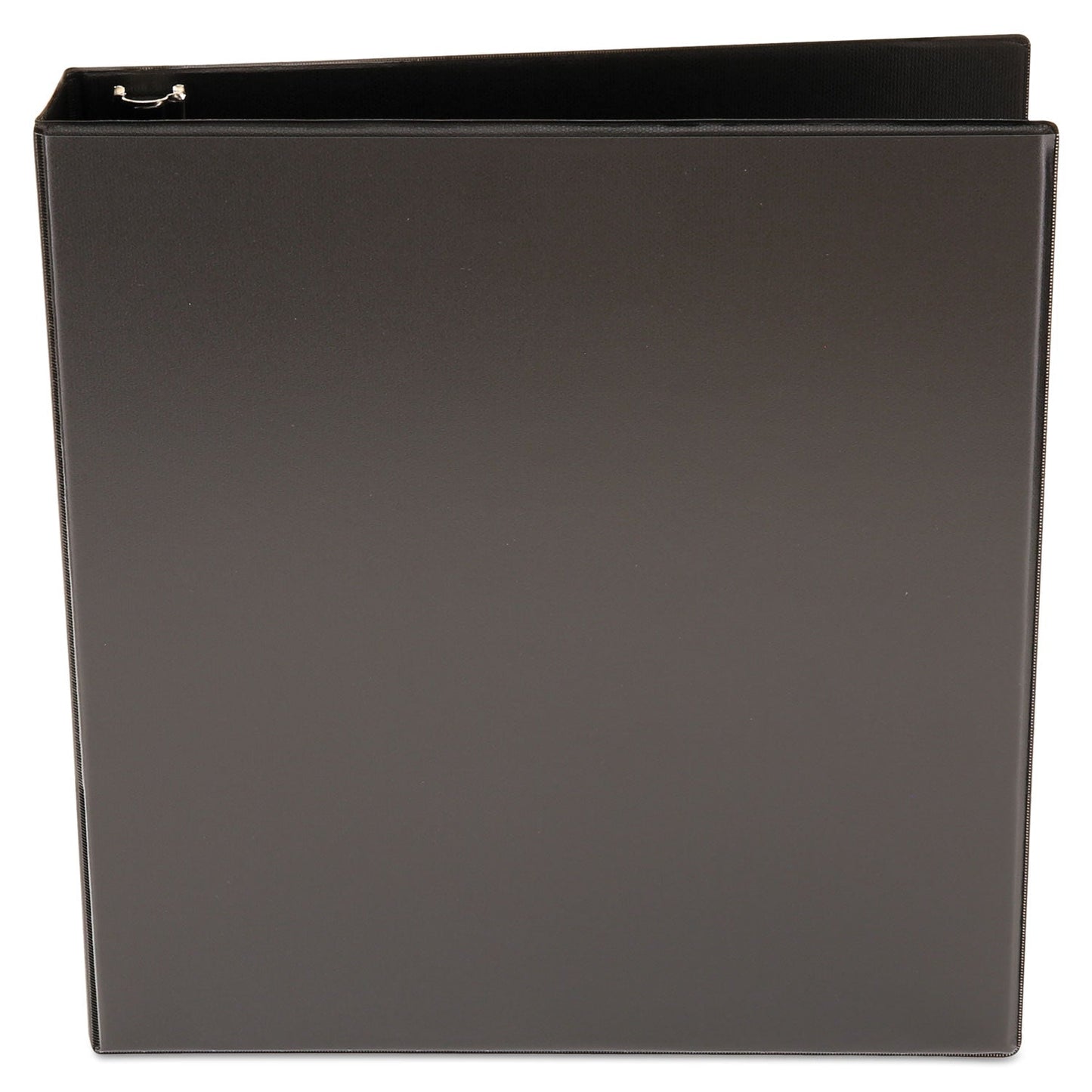 Universal Economy Round Ring View Binder, 3 Rings, 1.5" Capacity, 11 x 8.5, Black