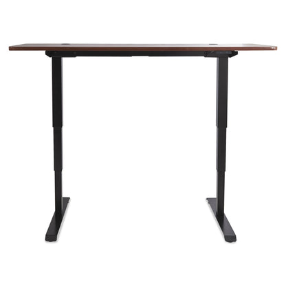 Alera AdaptivErgo 3-Stage Electric Height-Adjustable Table Base with Memory Controls, 48 to 72 w x 24 to 36d x 25 to 50.7h, Black