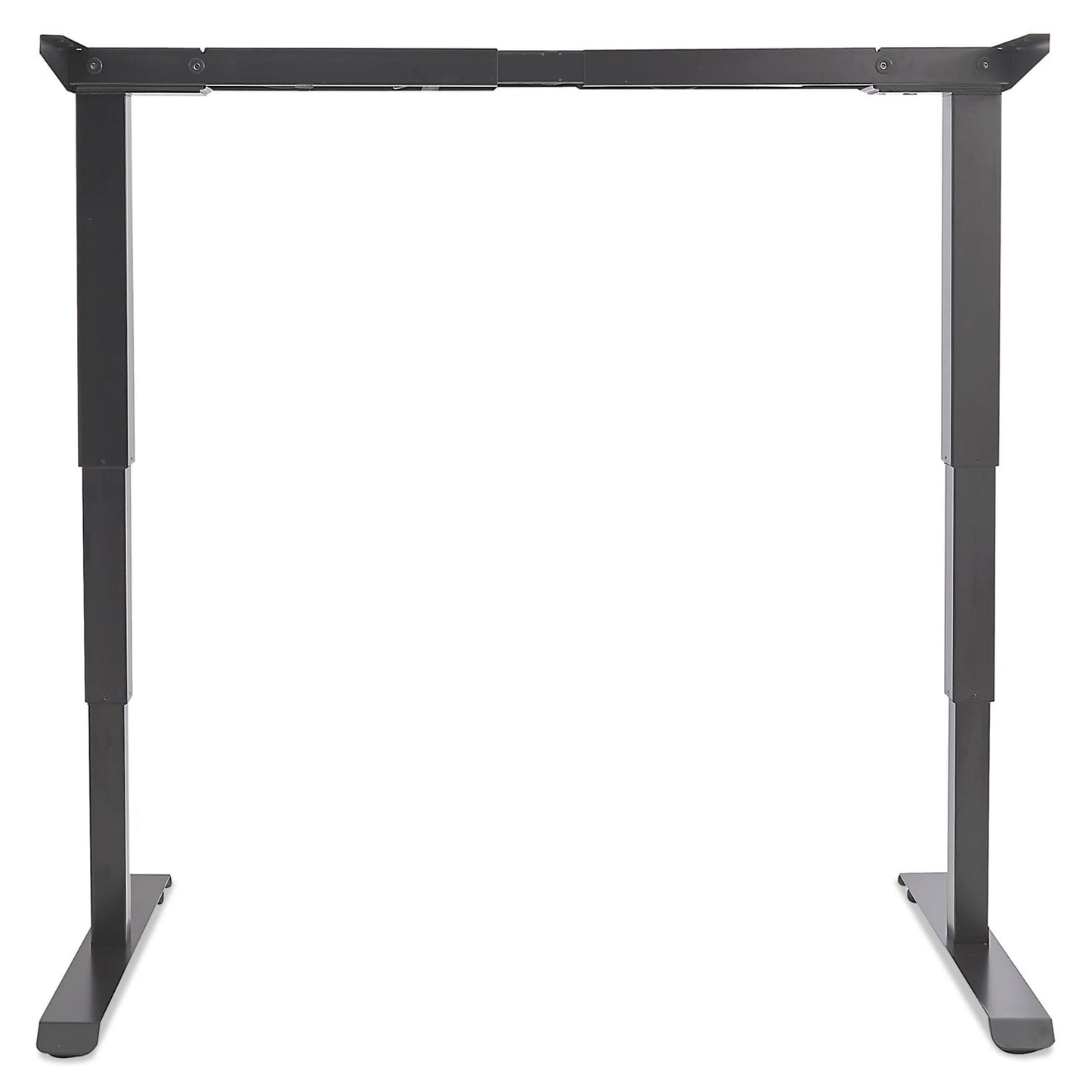 Alera AdaptivErgo 3-Stage Electric Height-Adjustable Table Base with Memory Controls, 48 to 72 w x 24 to 36d x 25 to 50.7h, Black