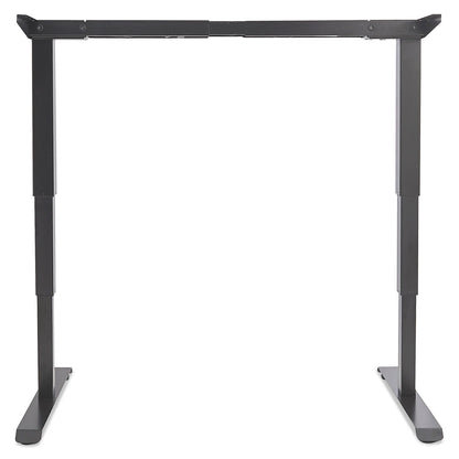 Alera AdaptivErgo 3-Stage Electric Height-Adjustable Table Base with Memory Controls, 48 to 72 w x 24 to 36d x 25 to 50.7h, Black