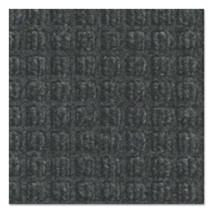 Crown Super-Soaker Wiper Mat with Gripper Bottom, Polypropylene, 46 x 72, Charcoal
