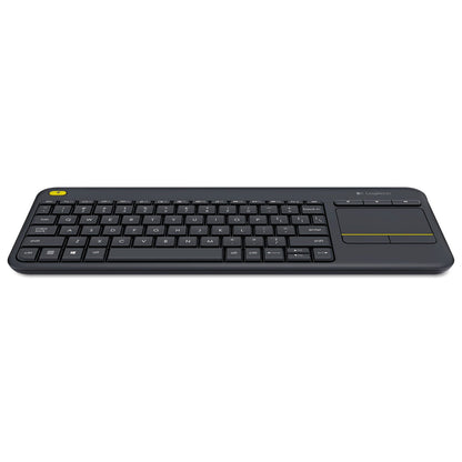Logitech Wireless Touch Keyboard K400 Plus, Black