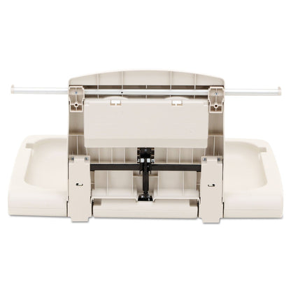 Rubbermaid Sturdy Station 2 Baby Changing Table, 33.5 x 21.5, Platinum