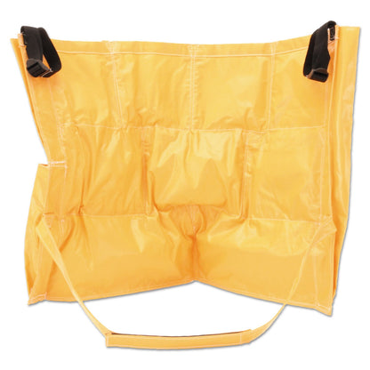 Rubbermaid Brute Caddy Bag, 12 Compartments, Yellow