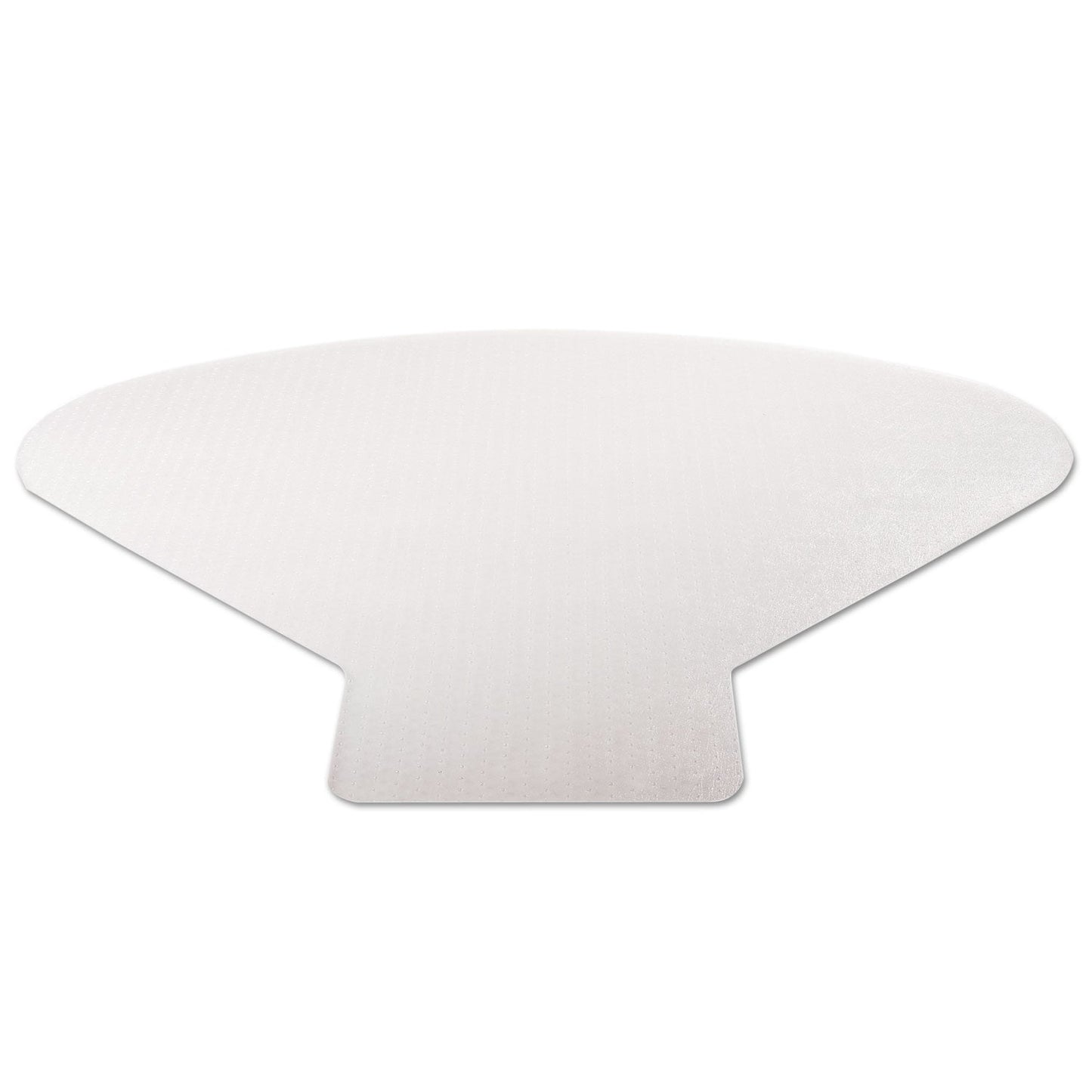 deflecto SuperMat Frequent Use Chair Mat, Medium Pile Carpet, 60 x 66, Workstation, Clear