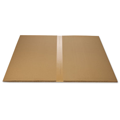 deflecto SuperMat Frequent Use Chair Mat, Medium Pile Carpet, 60 x 66, Workstation, Clear