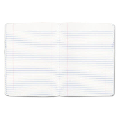 Mead Square Deal Composition Book, Medium/College Rule, Black Cover, 9.75 x 7.5, 100 Sheets