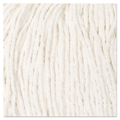 Boardwalk Cut-End Wet Mop Head, Cotton, No. 24, White