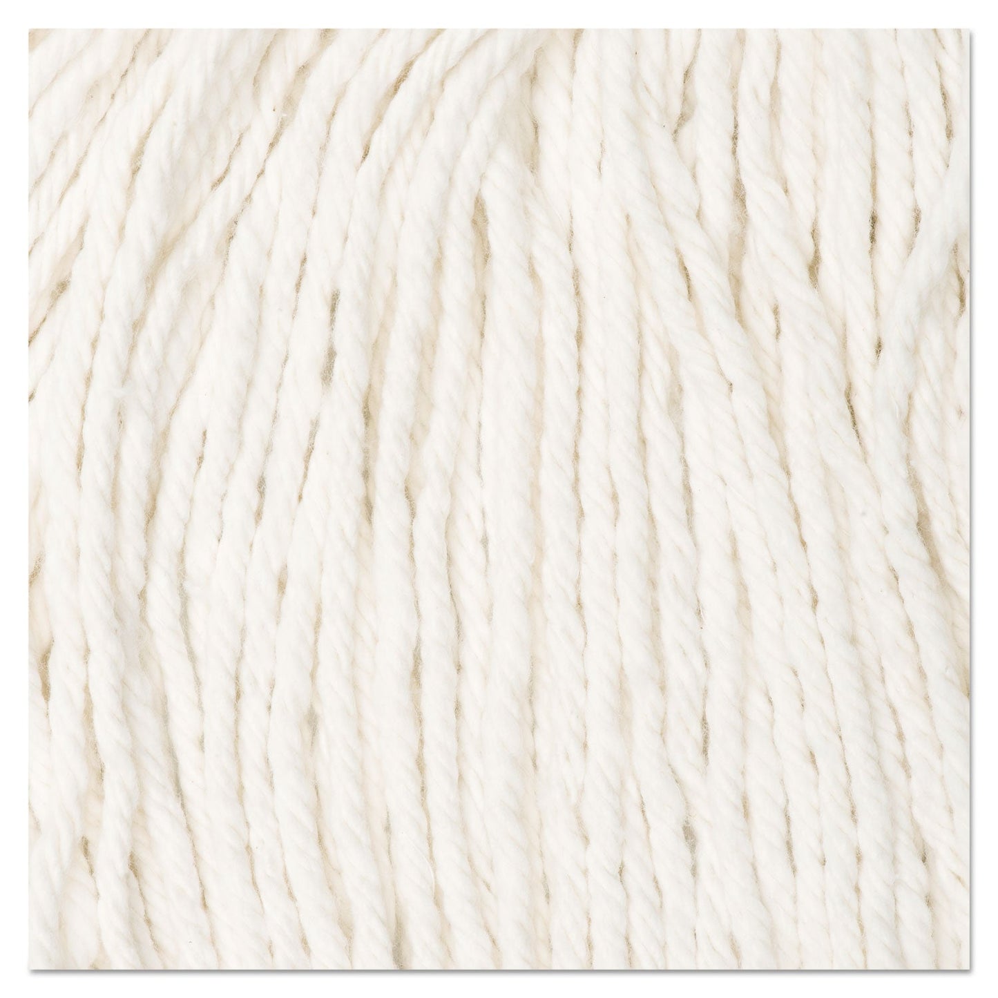 Boardwalk Cut-End Wet Mop Head, Rayon, No. 24, White