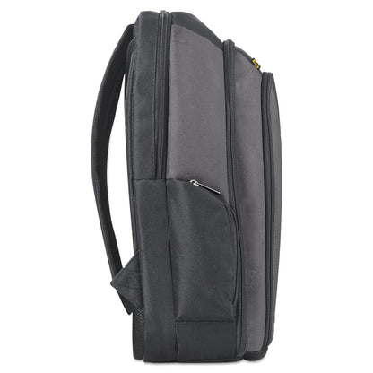 Solo Pro CheckFast Backpack, Fits Devices Up to 16", Ballistic Polyester, 13.75 x 6.5 x 17.75, Black