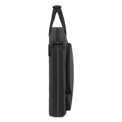 Solo Urban Slimbrief, Fits Devices Up to 15.6", Polyester, 16" x 3" x 11.5", Gray
