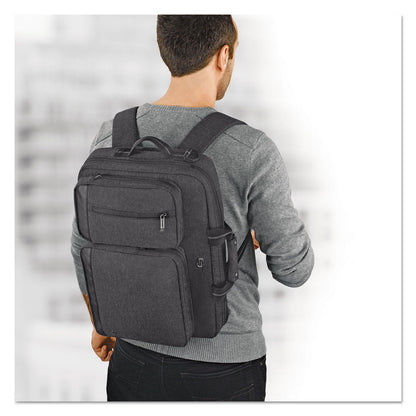 Solo Urban Hybrid Briefcase, Fits Devices Up to 15.6", Polyester, 16.75" x 4" x 12", Gray