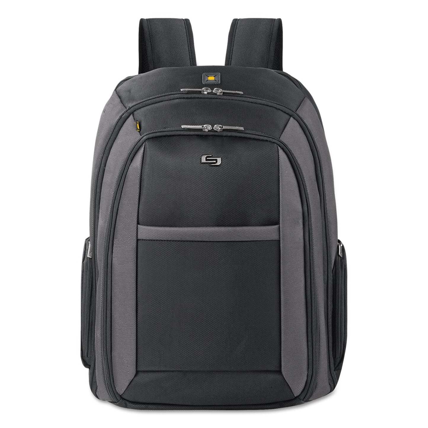 Solo Pro CheckFast Backpack, Fits Devices Up to 16", Ballistic Polyester, 13.75 x 6.5 x 17.75, Black