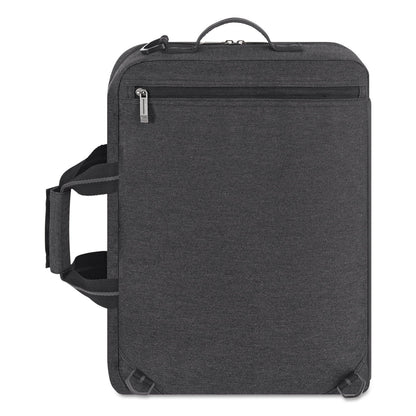 Solo Urban Hybrid Briefcase, Fits Devices Up to 15.6", Polyester, 16.75" x 4" x 12", Gray