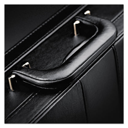 Solo Classic Attache, Vinyl, 12.5 x 4 x 17.5, Black