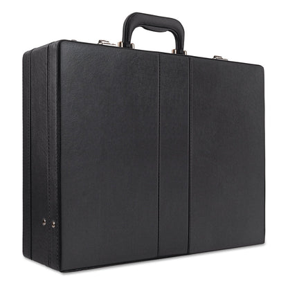 Solo Classic Attache, Vinyl, 12.5 x 4 x 17.5, Black