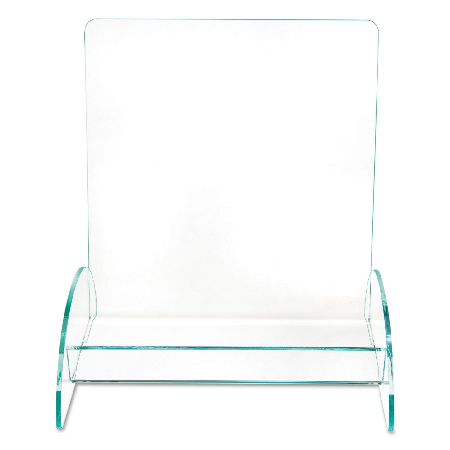 deflecto Euro-Style DocuHolder, Magazine Size, 9.81w x 6.31d x11h, Green Tinted