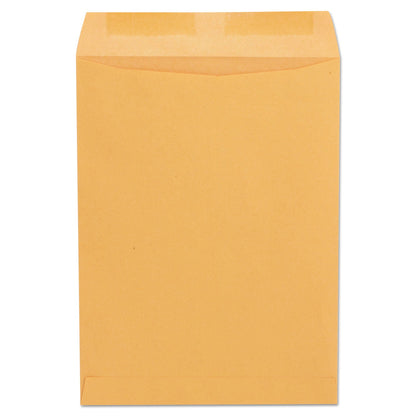 Universal Catalog Envelope, 24 lb Bond Weight Paper, #10 1/2, Square Flap, Gummed Closure, 9 x 12, Brown Kraft, 250/Box