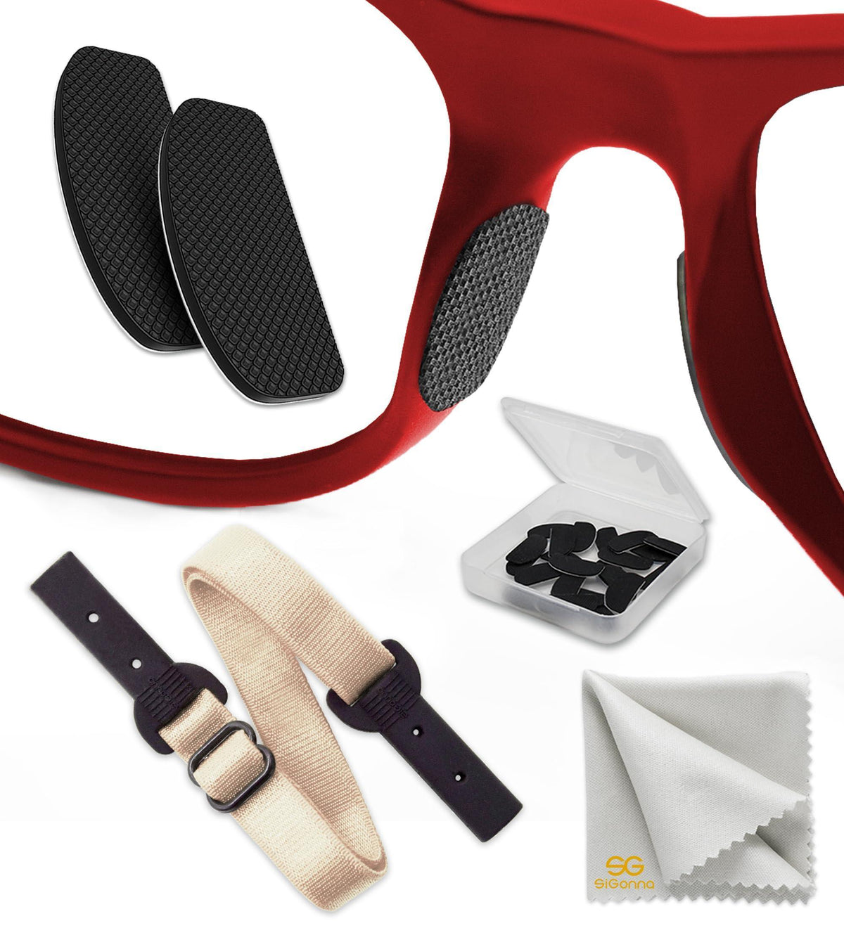 Adhesive Nose Pads for Glasses, 1 mm