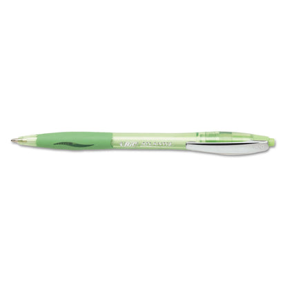 BIC GLIDE Ballpoint Pen, Retractable, Medium 1 mm, Assorted Ink and Barrel Colors, 4/Pack