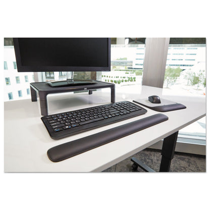 3M Gel Wrist Rest for Keyboards, 19 x 2, Black