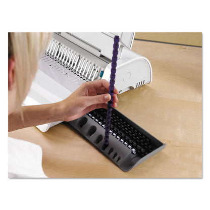 Fellowes Pulsar Electric Comb Binding System, 300 Sheets, 17 x 15.38 x 5.13, White