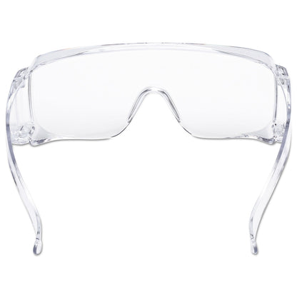 3M Tour Guard V Safety Glasses, One Size Fits Most, Clear Frame/Lens, 20/Box