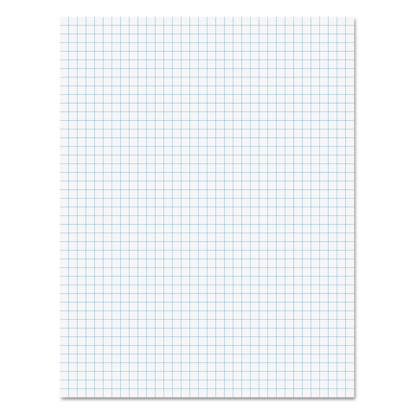 Ampad Quadrille Pads, Quadrille Rule (4 sq/in), 50 White (Standard 15 lb Bond) 8.5 x 11 Sheets