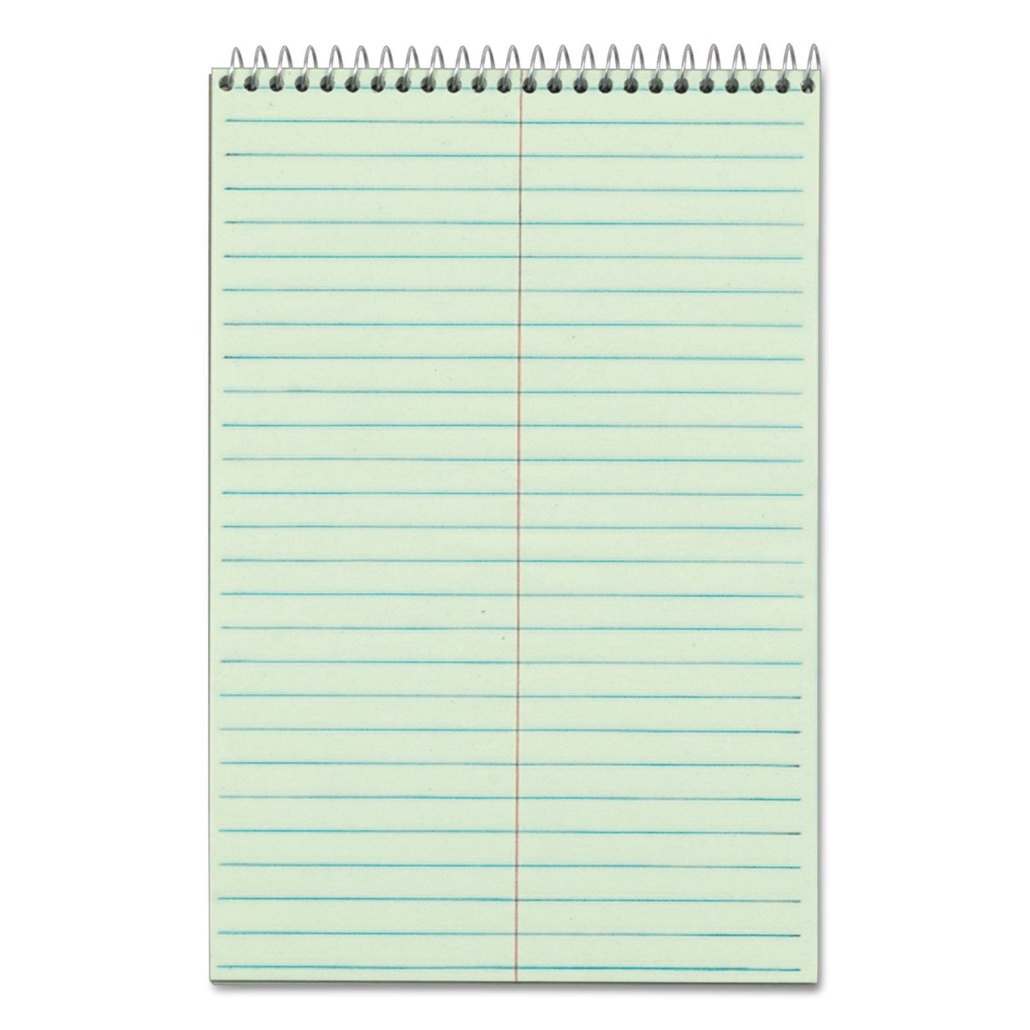 TOPS Gregg Steno Pads, Gregg Rule, 80 Green-Tint 6 x 9 Sheets