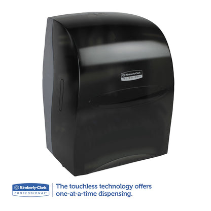 Kimberly-Clark Professional* Sanitouch Hard Roll Towel Disp, 12.63 x 10.2 x 16.13, Smoke