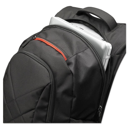 Case Logic 16" Laptop Backpack, Fits Devices Up to 16", Polyester, 9.5 x 14 x 16.75, Black
