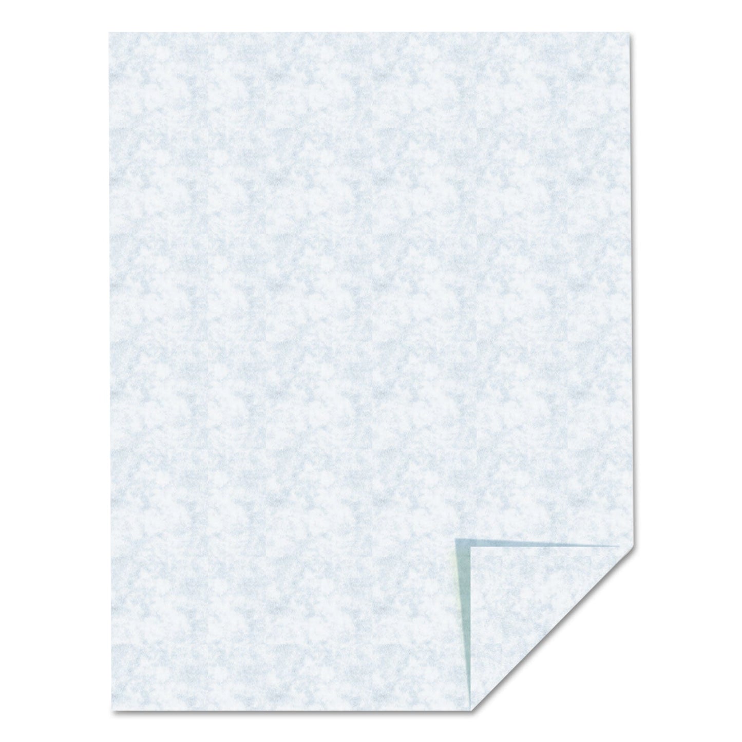 Southworth Parchment Specialty Paper, 24 lb Bond Weight, 8.5 x 11, Blue, 100/Pack