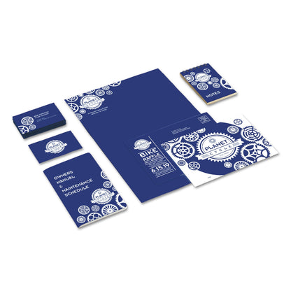 Astrobrights Color Cardstock, 65 lb Cover Weight, 8.5 x 11, Blast-Off Blue, 250/Pack