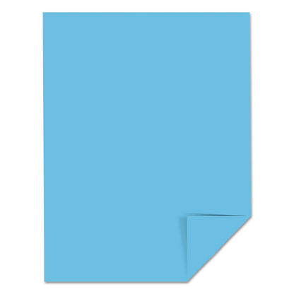Astrobrights Color Paper, 24 lb Bond Weight, 8.5 x 11, Lunar Blue, 500 Sheets/Ream