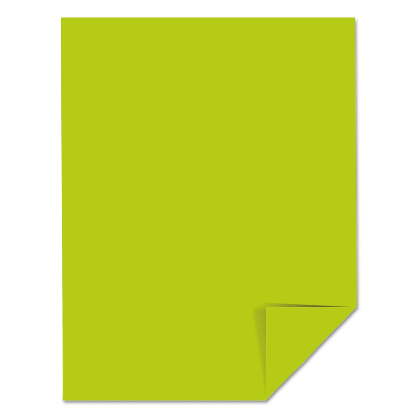 Astrobrights Color Cardstock, 65 lb Cover Weight, 8.5 x 11, Terra Green, 250/Pack
