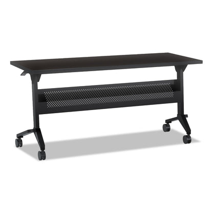Safco Flip-n-Go Table Top, Rectangular, 48w x 24d, Mocha