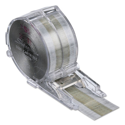 Swingline Cartridge Staples, 0.25" Leg, 0.5" Crown, Steel, 5,000/Box