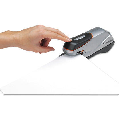 Swingline Optima Grip Electric Stapler, 20-Sheet Capacity, Black/Silver