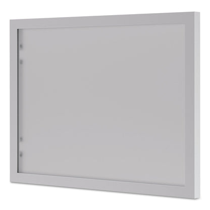 HON BL Series Hutch Doors, Glass, 13.25w x 17.38h, Silver/Frosted