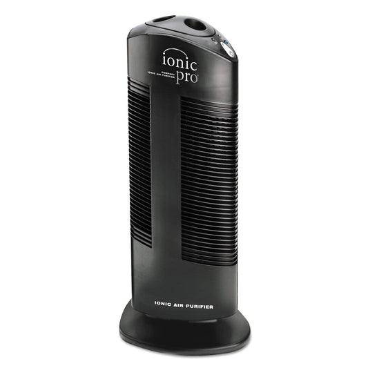 Ionic Pro Compact Ionic Air Purifier, 250 sq ft Room Capacity, Black