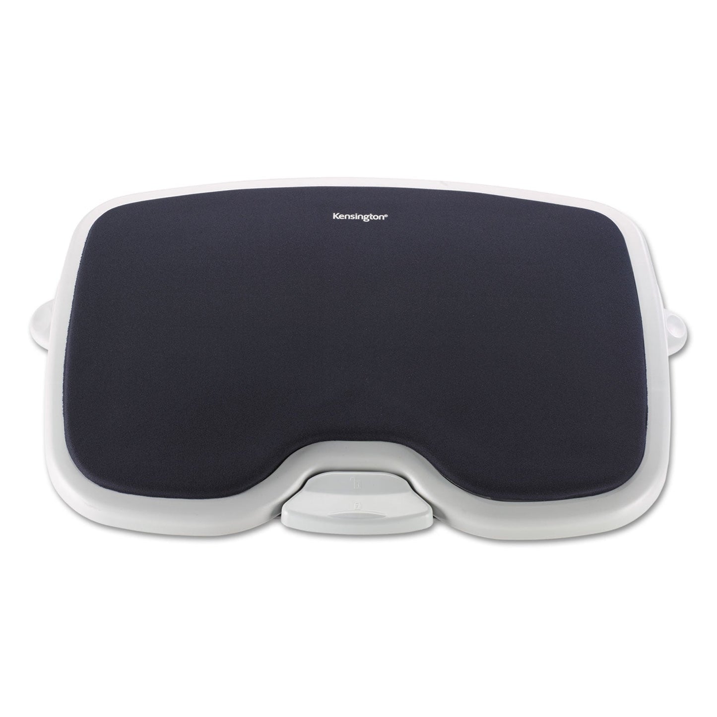 Kensington SoleMate Comfort Footrest with SmartFit System, 21.5w x 14d x 3.5 to 5h, Gray/Black